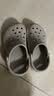 卡骆驰（CROCS）贝雅卡骆班洞洞鞋|205089 卵石色-2V3   36 /37(220mm)   实拍图