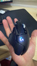 罗技（G） G502 HERO主宰者 有线鼠标 游戏鼠标  g502hero  可配重HERO引擎 礼盒送男友 RGB炫彩灯光 G502H（蓝白贴纸） 实拍图