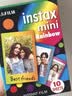 INSTAX富士instax立拍立得 mini相纸 彩虹单包10张+磁吸二合一相框 实拍图