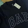 盖璞Gap男女装2026春季新款纯棉logo字母宽松短袖T恤百搭上衣 海军蓝 868224 2XL (185/104A)亚洲尺码 实拍图