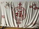 简娜（JIANNA）电视机防尘罩套弹力全包2026年款新中式盖布65英寸75挂式55寸曲面 玉兰福气 55-65英寸 实拍图