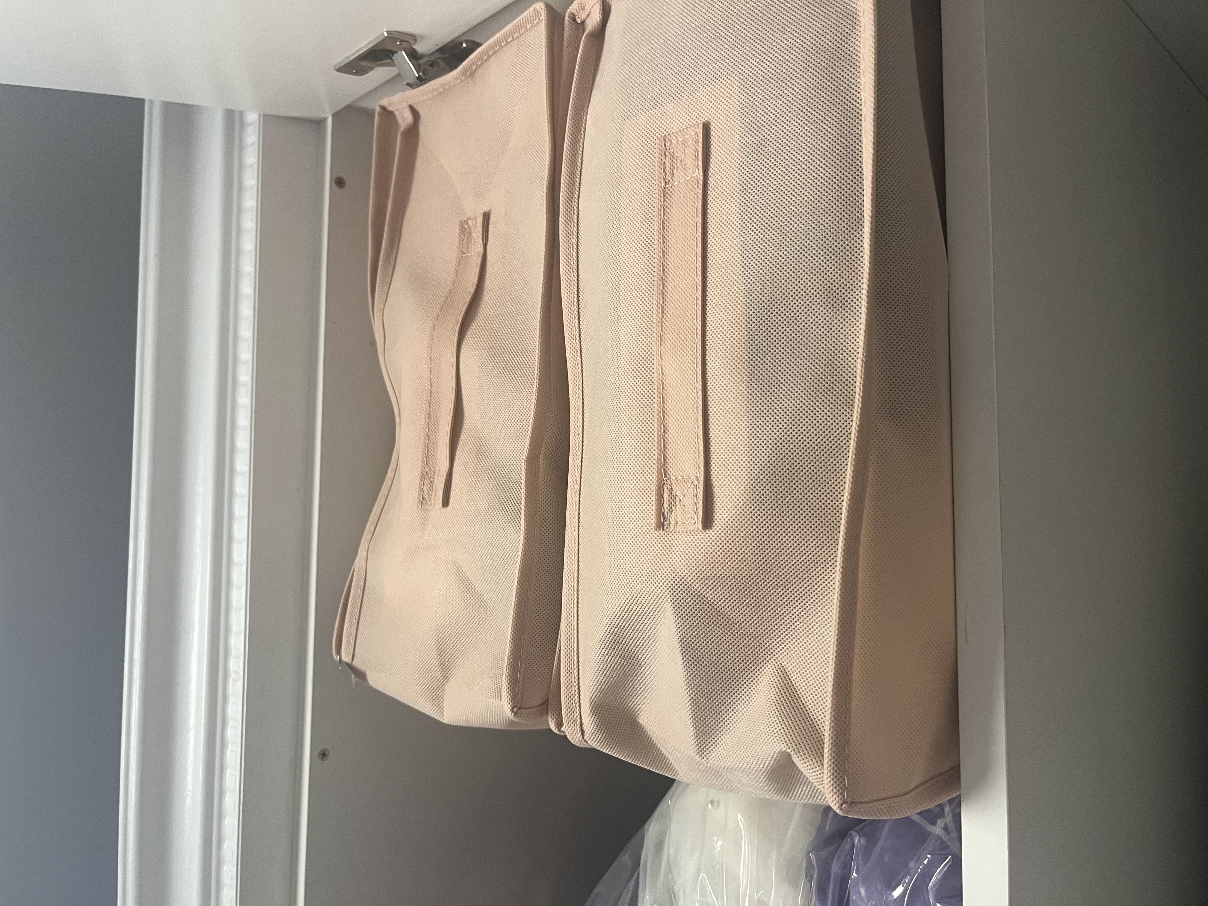 百草园整理袋衣服棉被子收纳袋 小号4枚 珊瑚粉 加厚被褥整理袋 实拍图