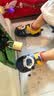 卡特兔儿童洞洞鞋男童凉鞋夏季女宝踩水速干沙滩鞋宝宝凉拖鞋XBI76 实拍图