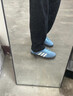 adidas「T头鞋」VL COURT复古休闲板鞋德训鞋男女阿迪达斯轻运动 蓝色/亮白/树脂黄 (推荐女生选小半码)   38 实拍图