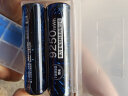 德力普（Delipow）18650锂电池 大容量3.7v充电锂电池适用于强光手电筒/头灯/航模 尖头9250mWh【3节】 实拍图