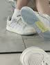 adidas ENTRAP美式校园风运动少年感复古篮球风板鞋男女阿迪达斯 米白色/灰色   36 实拍图