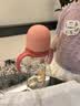 贝亲奶瓶ppsu 吸管奶瓶 重力球奶瓶一岁以上自然离乳奶瓶双把手大容量 330ml(转圈圈)+翻盖吸管杯头 1岁以上 实拍图