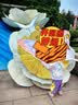 欢喜小熊6个月-3岁婴儿外套女宝宝夏季薄款纯棉连帽遮阳上衣男童衣服 实拍图
