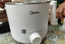 美的（Midea）【品牌直营】宿舍电煮锅不锈钢小型多功能一锅多用泡面锅小型迷你电煮锅小电锅便携式煮面锅电火锅 1.7L 【304内胆 0涂层】XZE1611 实拍图