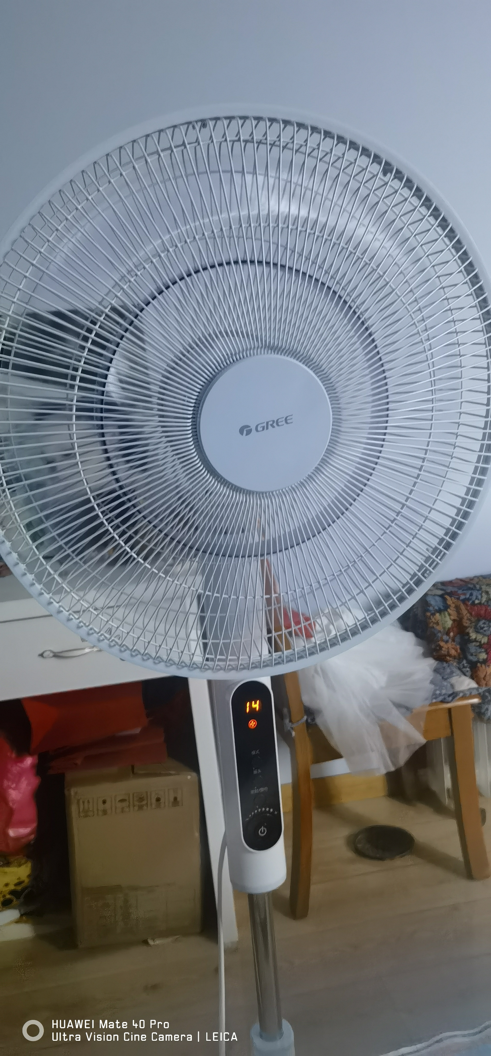 格力落地扇电风扇一级能效直流变频节能智能遥控双层仿生蝴蝶扇14扇叶家用卧室风扇轻音不扰眠22档调节 【门店热销款】16寸仿生扇叶22档调节 实拍图