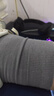 蕉内（Bananain）银皮5系商务休闲新疆棉袜子男士7A抗菌防臭透气短中筒夏季4双装 【中筒】碳黑+中灰+黑麻灰+蓝花灰 均码 实拍图