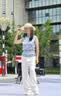 自由系白色醋酸缎面阔腿裤女2026新款爆款夏季薄款冰丝裤国风新中式裤子 实拍图