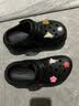 卡骆驰（CROCS）檀健次同款经典泡芙洞洞鞋百舒适男沙滩鞋女鞋休闲鞋|207521 黑色-001(含智必星) 35 (210mm) 实拍图
