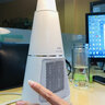 爱伊格（ieigo）多功能取暖器家用暖风机节能卧室宿舍学生桌面台式电暖器家用迷你小型电暖气取暖神器办公室热风机 旗舰三合一款【照明取暖化妆镜款】 实拍图