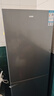 奥克斯（AUX）家用双门迷你小型冰箱 冷藏冷冻保鲜小冰箱 宿舍租房节能电冰箱 【风冷无霜】188升 BCD-188W248星河灰 实拍图