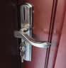 虎顿（HOTUN）卫生间门锁家用通用型浴室把手锁具厕所洗手间铝合金单舌L05银色 实拍图
