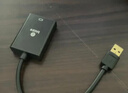 毕亚兹USB转HDMI转接头扩展坞 适用笔记本外置显卡 投同/多屏异显电脑连接投影仪显示器高清视频拓展器 实拍图