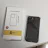 POZZO适用苹果14promax手机壳 iphone14promax保护套镜头全包超薄透明磨砂防摔软壳男女款 深空黑 实拍图