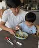 弭黎儿童餐具筷子叉子勺子套装3-6岁训练宝宝三件套筷到食品级小孩学 实拍图