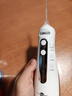 博皓（prooral）冲牙器F48手持立式洗牙器带数显水牙线成人洁牙器无级调速换挡丝滑便携牙齿冲洗器 白色 300ml 实拍图