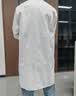 豪思克普 白大褂 实验室工厂实验服车间工作服医用实验服 HSKP-BDG 【京配】长袖纽扣款 L/170 实拍图