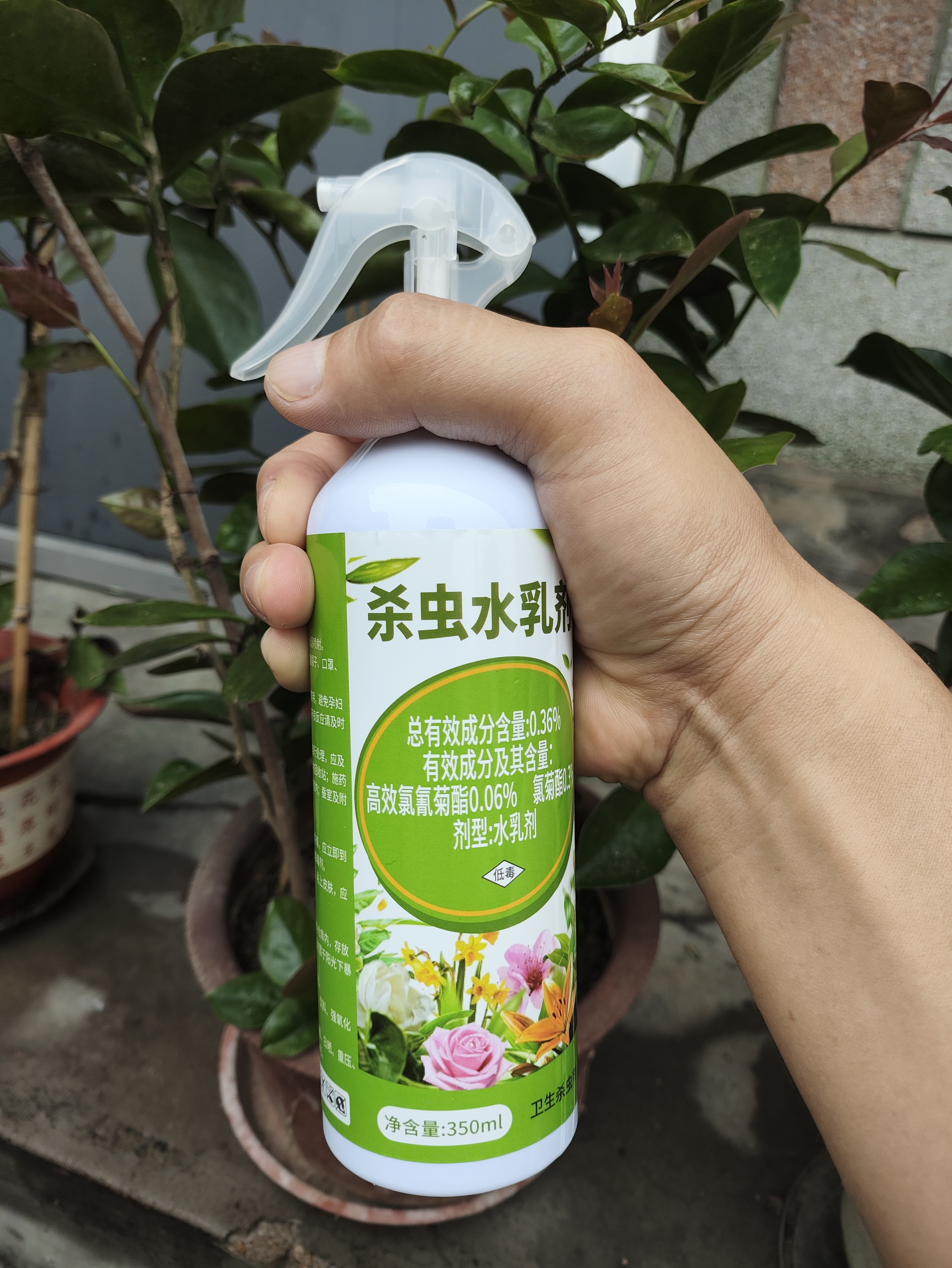 坤宁王花卉杀虫剂绿植物土壤专用药蔬菜蚜虫小黑飞月季花草红蜘蛛蚧壳虫 实拍图