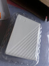 西部数据（WD）移动硬盘2TB USB3.0 My Passport随行版2.5英寸 白 机械硬盘 笔记本电脑外接 大容量加密 家庭存储 实拍图