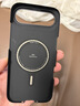 PITAKA适用苹果iPhoneAir手机壳MagSafe磁吸凯夫拉芳纶碳纤维纹高级感超薄编织裸机手感保护套 黑灰 实拍图