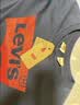 Levi's李维斯情侣美式宽松印花时尚简约舒适潮流纯棉圆领短袖T恤 黑色 002A0-0001 L 实拍图
