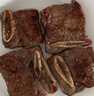 大希地腌制 调味牛仔骨 带骨小牛排  牛肉 牛肋骨烧烤食材冷冻 400g 实拍图