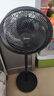 美的（Midea）【超级单品】七叶轻音立式电风扇家用柔风落地扇台式桌面小型风扇大风量节能摇头宿舍电扇 SAF30AB 实拍图