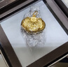 周大福儿童宝宝百福长命锁黄金吊坠女约4.6g EOF98生日礼物 实拍图