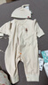 babylove新生儿连体衣春秋款纯棉和尚服婴儿衣服初生儿宝宝彩棉哈衣爬服 实拍图