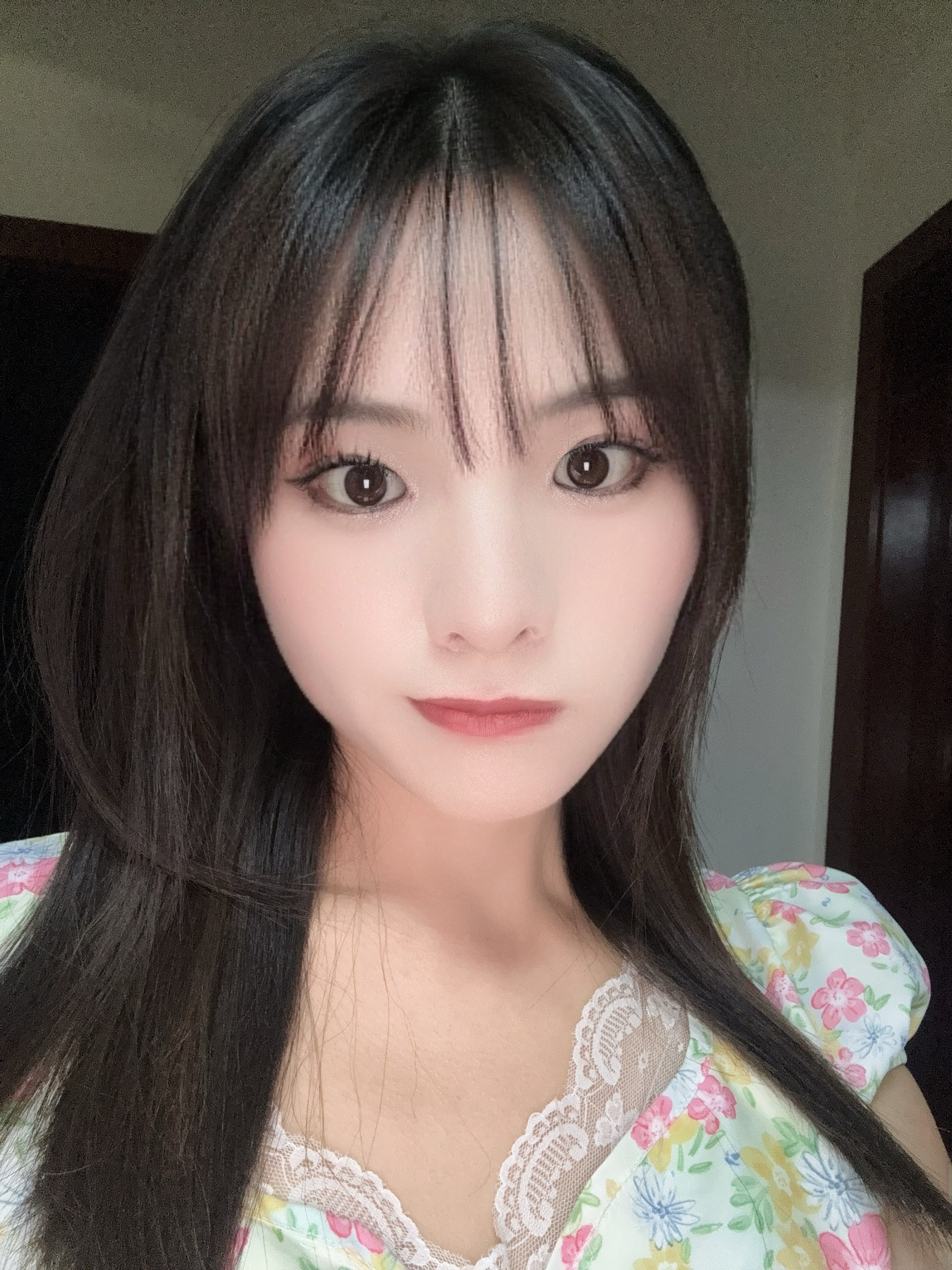 叩素空气刘海假发女头顶全真发自然前额法式假刘海贴片轻薄款齐刘海 实拍图