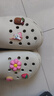 卡骆驰（CROCS）白鹿同款经典云朵洞洞鞋时尚百搭女鞋花园鞋沙滩鞋|206750 骨白色-2Y2(含智必星) 36 /37(230mm) 实拍图