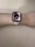 Apple/苹果 Watch S11 智能手表GPS+蜂窝款42毫米玫瑰金色铝金属表壳淡桃粉色运动型表带S/M MF984CH/B 实拍图