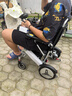 护卫神电动轮椅车老人轻便折叠旅行代步无刷智能全自动小金刚W76003 【4】尊享款/30安锂电池/电助推/LED尾灯 此款搭载“专利防翻系统” 实拍图