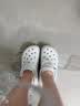 CROCS卡骆驰洞洞鞋贝雅洞洞鞋轻便运动鞋耐磨一脚蹬拖鞋休闲鞋|10126 黑色-001 41 /42(260mm) 实拍图