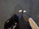 卡骆驰（CROCS）贝雅卡骆班洞洞鞋|205089 白/深蓝-126   40 (250mm)   实拍图