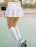 lululemon丨Pace Rival 女士运动中腰短裙 白色(LW8A78R) S /6 实拍图