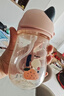 taoqibaby学饮杯鸭嘴杯PPSU宝宝吸管杯儿童水杯婴儿吸管奶瓶幼儿园防摔杯 实拍图