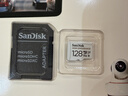 闪迪（SanDisk）128GB TF（MicroSD）4K内存卡 行车记录仪 监控摄像头专用 循环录制10,000小时 高耐用存储卡 实拍图