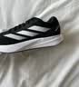 adidas adizero RC 4超轻缓震训练备赛体测薄底竞训跑鞋阿迪达斯   灰色/白色/黑色   42.5 实拍图