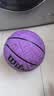 威尔胜（Wilson）篮球正品紫竹7号室内外防尘吸湿成人比赛训练专用NBA ENCORE PLUS 【紫竹 ENCORE PLUS】外场防尘篮球 7号篮球(标准球) 实拍图