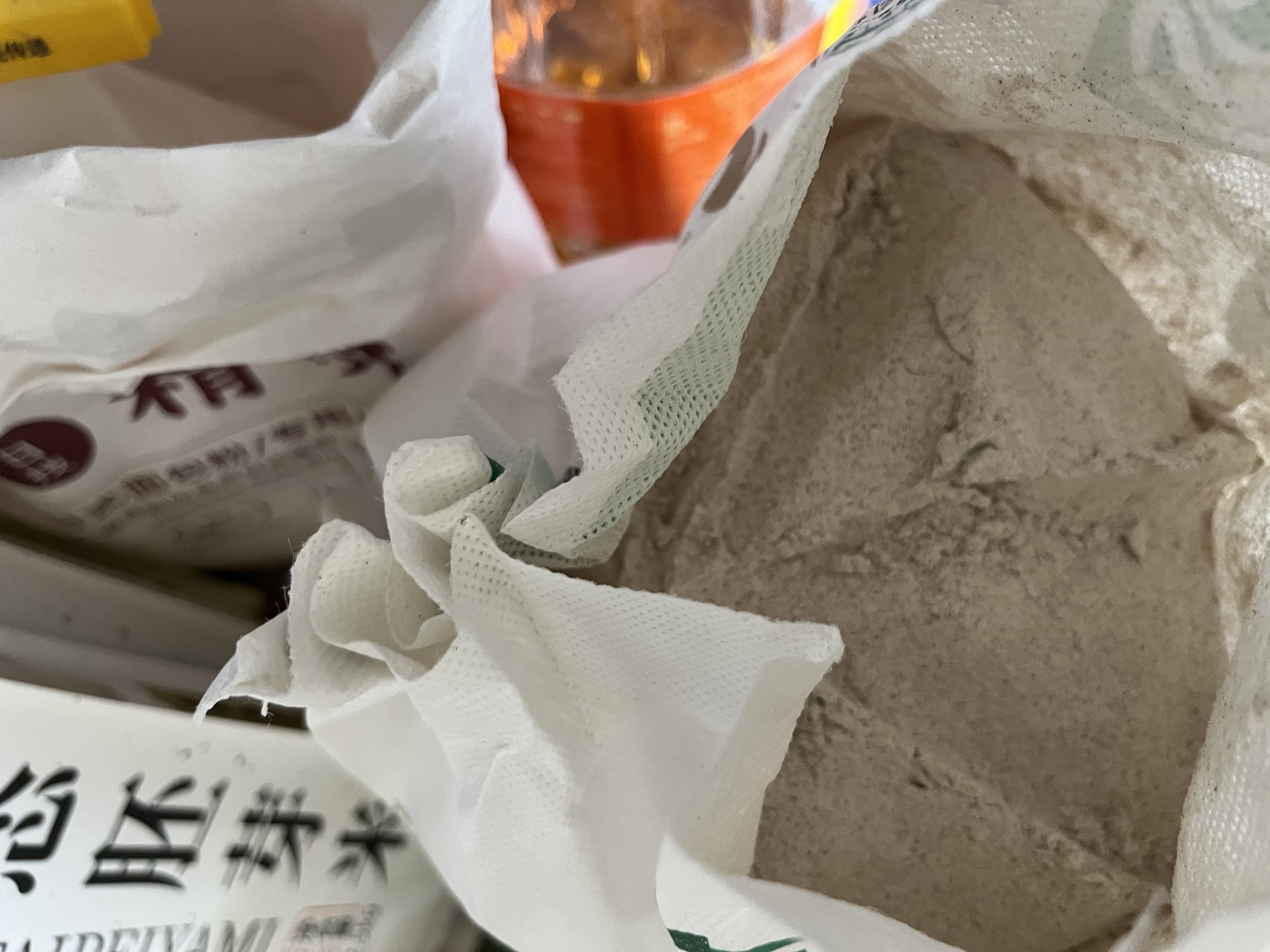 腰站子新疆奇台黑小麦全麦面粉含细麦麸绿色食品10斤装家庭用粉 实拍图