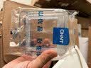 正泰（CHNT）防水盒防溅盒 86型暗装防水开关插座面板 卫生间塑料防水壳 透明款暗装NEH1-10300A 实拍图