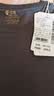 红豆内衣男纯色棉莫圆领秋衣秋裤男薄款百搭打底保暖内衣 岩灰180 实拍图