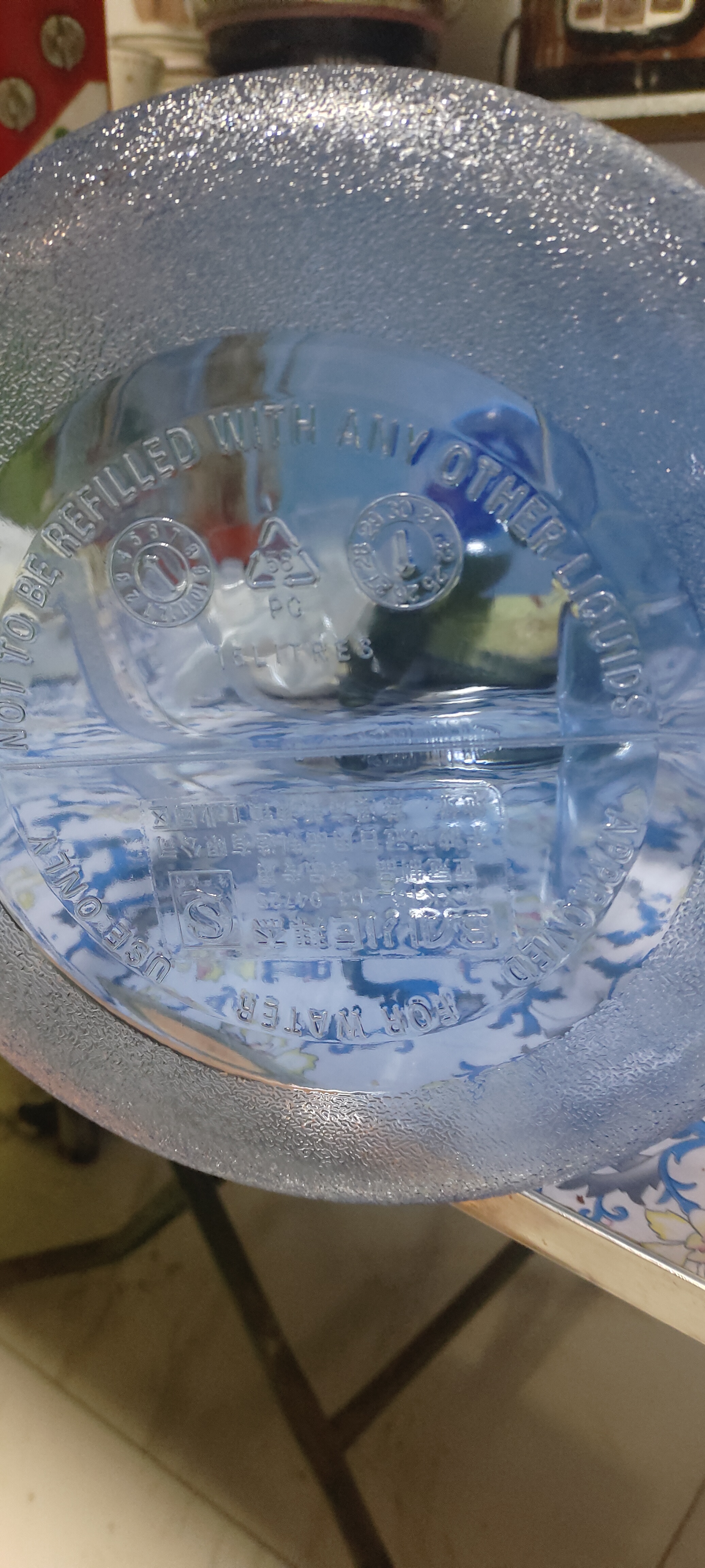 拜杰水桶手提式纯净水桶户外塑料茶水桶饮水桶矿泉水大桶储水桶大容量 15L【加厚PC全新料】 实拍图