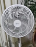 美的（Midea） 电风扇 家用风扇7叶落地扇立式轻音节能大风量电扇台扇迷你扇台立两用转页扇空气循环扇安静低音 红外遥控丨9H定时 扇面扩大·SAH35BSJ 家用落地扇 实拍图