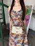 纪诗哲（GIEVSZHE）轻奢包包女包2026年新款单肩包女士手提斜挎包生日礼物送女友老婆 方扣-米白色｜配蝴蝶结珍珠挂饰｜品牌礼盒装 女士包时尚百搭洋气高级感实用情人节纪念日礼物双11 实拍图